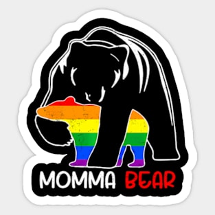 LGBT Mama Momma Bear Gay Pride Proud Mom Mother's Day Sticker